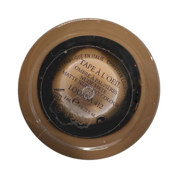 Christian Louboutin Tape à l'Oeil Matte Nude Eye Color - Louana 412 Cognac Nude - Picture 2 of 2
